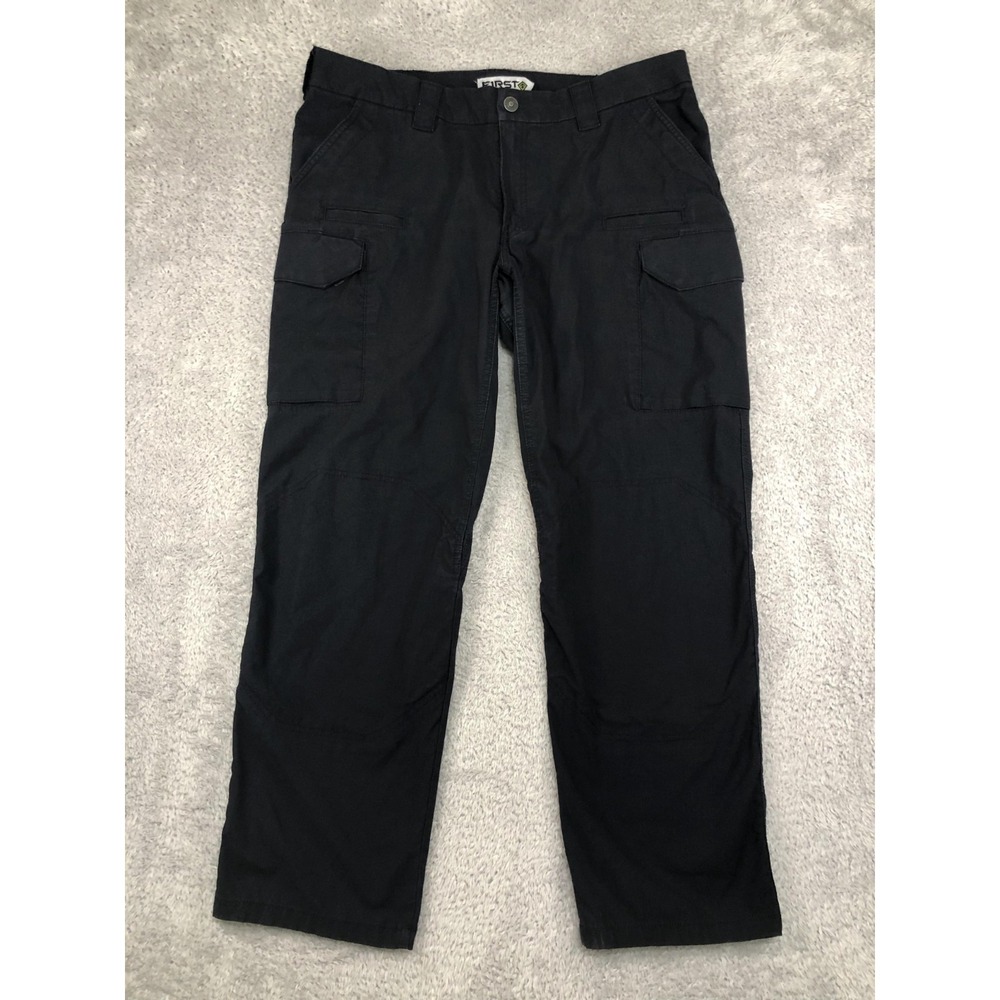 First Tactical Cargo Pants Women 18 (38x30) Black Mid Rise